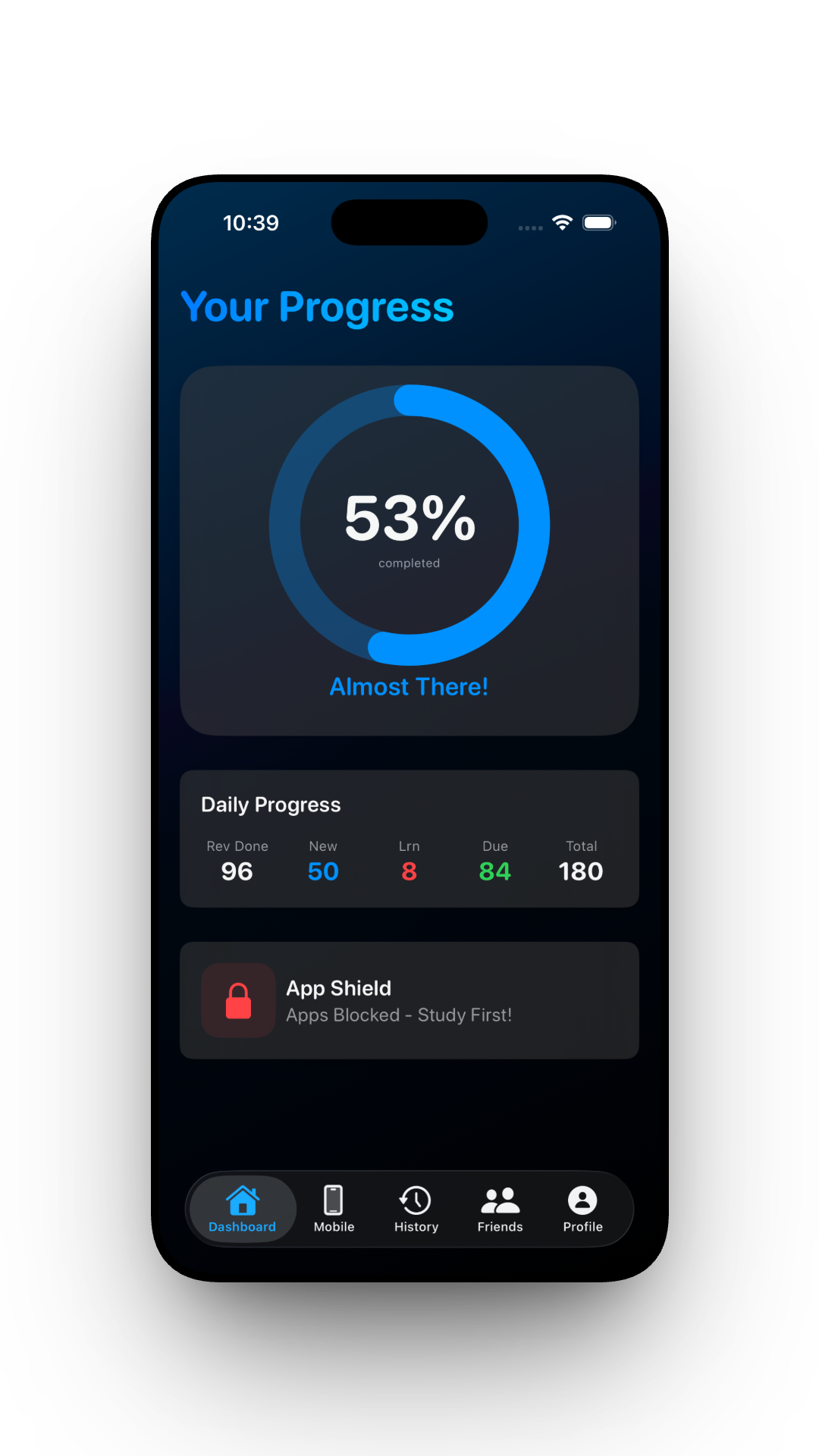 App Locking Interface